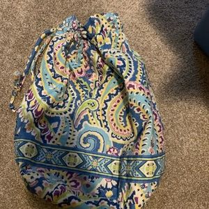 Drawstring Vera Bradley bag